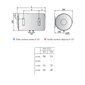Elektrinis vandens šildytuvas Ariston kaina ir informacija | Vandens šildytuvai | pigu.lt
