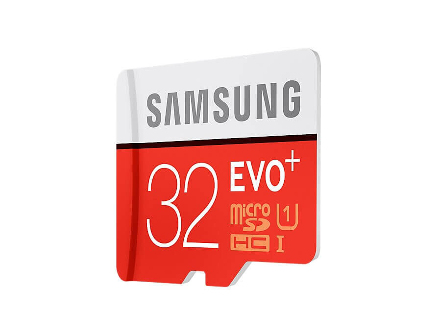 Samsung MicroSDHC Evo+ 32GB Class 10 su Adapteriu цена и информация | Atminties kortelės telefonams | pigu.lt