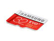 Samsung MicroSDHC Evo+ 32GB Class 10 su Adapteriu kaina ir informacija | Atminties kortelės telefonams | pigu.lt