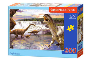 Dėlionė Castorland Diplodocus 260 det. kaina ir informacija | Dėlionės (puzzle) | pigu.lt