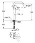 GROHE Essence praustuvo maišytuvas, XL dydis 32901001 цена и информация | Vandens maišytuvai | pigu.lt