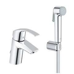 Grohe Eurosmart New смеситель для умывальника с биде-душем 23124002, размер S цена и информация | Смесители | pigu.lt