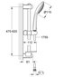 GROHE Euphoria Champagne dušo komplektas 27232001 цена и информация | Dušo komplektai ir panelės | pigu.lt