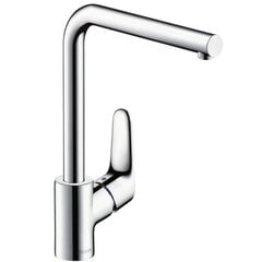 HANSGROHE Focus m41 vieno svirties virtuvinis maišytuvas 280, 1 purkštukas 31817000 kaina ir informacija | Virtuvės maišytuvai | pigu.lt