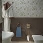 ROMANCE pakabinamas tualetinio popieriaus laikiklis su stogeliu, bronza kaina ir informacija | Vonios kambario aksesuarai | pigu.lt