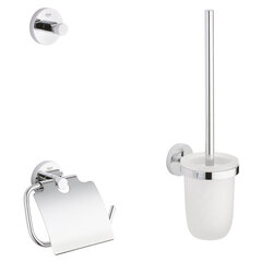 GROHE Essentials aksesuarų rinkinys 3 dalių 40407001 kaina ir informacija | Vonios kambario aksesuarai | pigu.lt