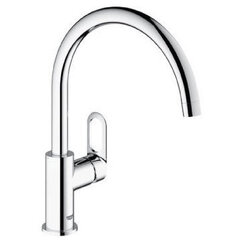 Смеситель для кухни Grohe BauLoop, хром, 31368000 цена и информация | Кухонные смесители  | pigu.lt