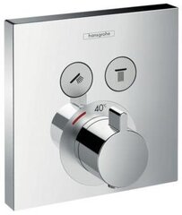 Термостатный смеситель Hansgrohe ShowerSelect, 15763000 цена и информация | Смесители | pigu.lt