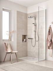 GROHE QuickFix Vitalio Start 100 rankinis dušelis, 1 srovė, chromas, 27940000 kaina ir informacija | Maišytuvų ir dušų priedai | pigu.lt