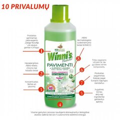Средство для мытья пола Winni's , 1 л цена и информация | Очистители | pigu.lt