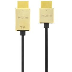 Deltaco, HDMI, 5 m kaina ir informacija | Kabeliai ir laidai | pigu.lt