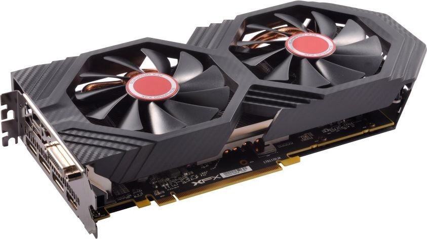 XFX Radeon RX 580 GTS XXX OC+, 8GB GDDR5, DVI-D, HDMI, 3xDP, BOX (RX-580P8DFD6) kaina ir informacija | Vaizdo plokštės (GPU) | pigu.lt