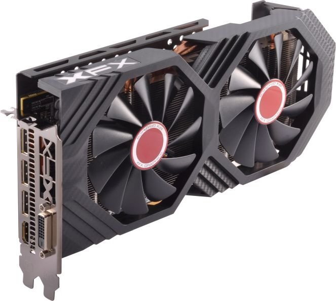 XFX Radeon RX 580 GTS XXX OC+, 8GB GDDR5, DVI-D, HDMI, 3xDP, BOX (RX-580P8DFD6) kaina ir informacija | Vaizdo plokštės (GPU) | pigu.lt