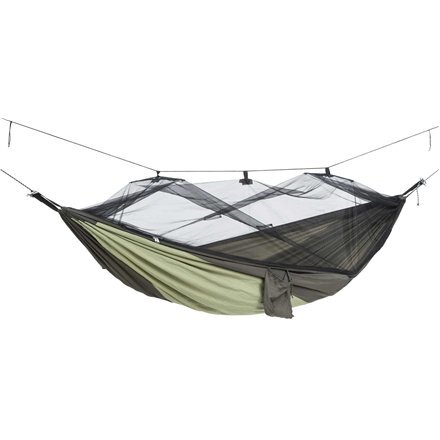 Turistinis hamakas su tinkleliu nuo vabzdžių Amazonas Moskito Traveller Thermo AZ-1030230, 140x275 cm, žalias цена и информация | Kitas turistinis inventorius | pigu.lt