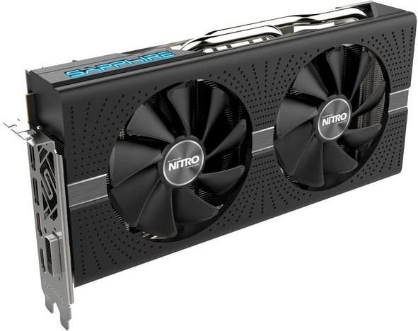 Sapphire Radeon RX 570 NITRO+, 8GB GDDR5 (256 Bit), DVI-D, 2x DP, 2x HDMI, BOX (11266-09-20G) kaina ir informacija | Vaizdo plokštės (GPU) | pigu.lt