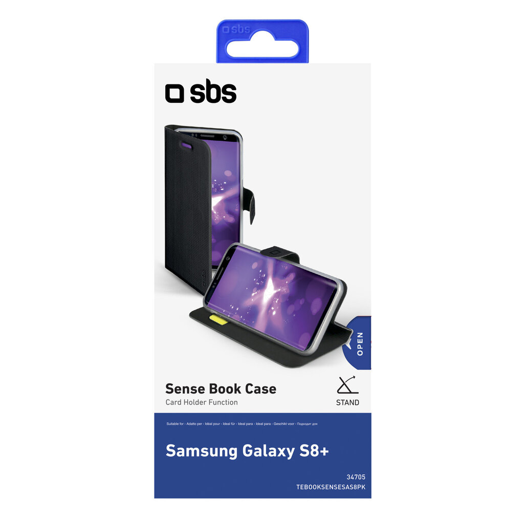 SBS dėklas telefonui Samsung Galaxy S8+ kaina ir informacija | Telefono dėklai | pigu.lt