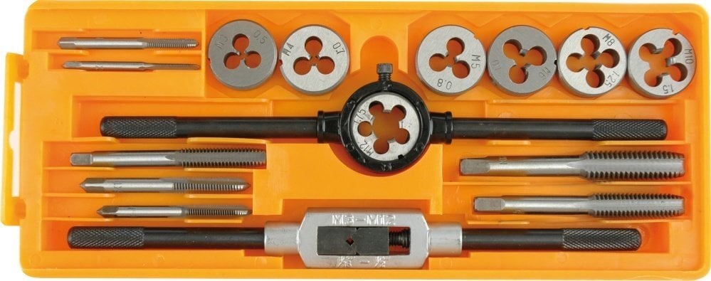 Sriegimo įrankių rinkinys Vorel 15 vnt. цена и информация | Mechaniniai įrankiai | pigu.lt