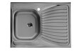 Virtuvės plautuvė Artenova E60X80 uždedama + Virtuvės maišytuvas HP 2027A kaina ir informacija | Virtuvinės plautuvės | pigu.lt