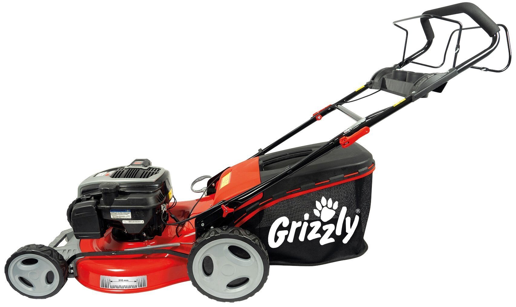 Benzininė savaeigė vejapjovė Grizzly BRM 51-163-2 BSA InStart, 2.64kW kaina ir informacija | Vejapjovės, žoliapjovės | pigu.lt