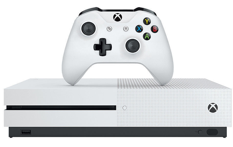 Microsoft Xbox One S 1TB + Gears Of War 4 kaina ir informacija | Žaidimų konsolės | pigu.lt