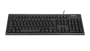 A4Tech клавиатура KR-85, Standard, Wired, Keyboard layout LT/EN цена и информация | Клавиатуры | pigu.lt