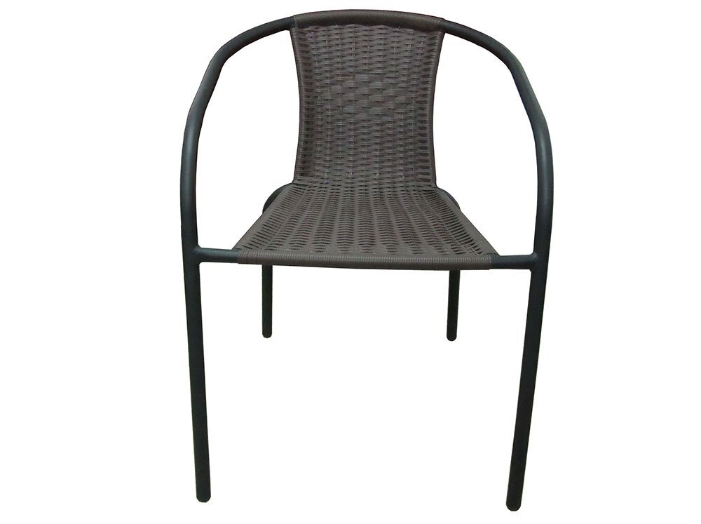 Kėdė Patio Bistro Plus, ruda kaina ir informacija | Lauko kėdės, foteliai, pufai | pigu.lt