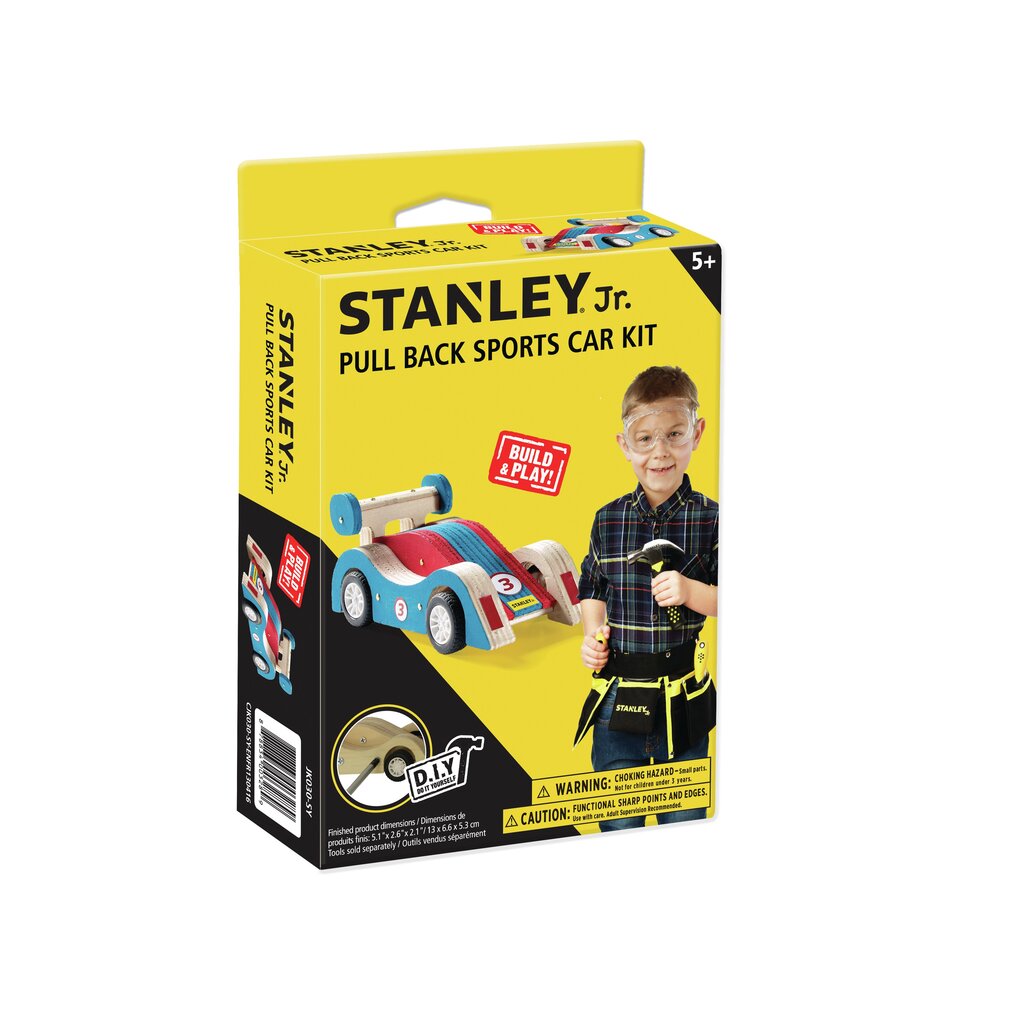 Žaidimas Pasidaryk Pats Lenktyninis automobilis Stanley kaina ir informacija | Konstruktoriai ir kaladėlės | pigu.lt