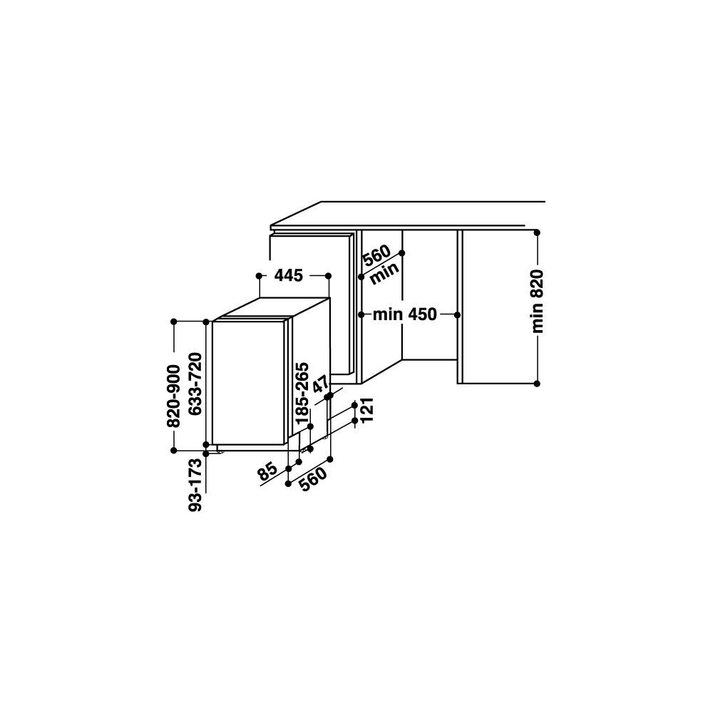 Hotpoint-Ariston LSTB 6B019 EU kaina ir informacija | Indaplovės | pigu.lt