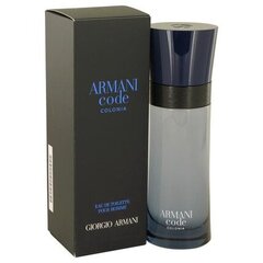 Tualetinis vanduo Giorgio Armani Code Colonia EDT vyrams 75 ml kaina ir informacija | Kvepalai vyrams | pigu.lt