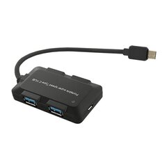 Qoltec 50502, USB-C цена и информация | Адаптеры, USB-разветвители | pigu.lt