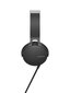 Sony MDRXB550APB Head-band, Microphone, juoda цена и информация | Ausinės | pigu.lt