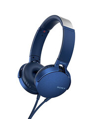 Sony MDRXB550APL Blue kaina ir informacija | Ausinės | pigu.lt