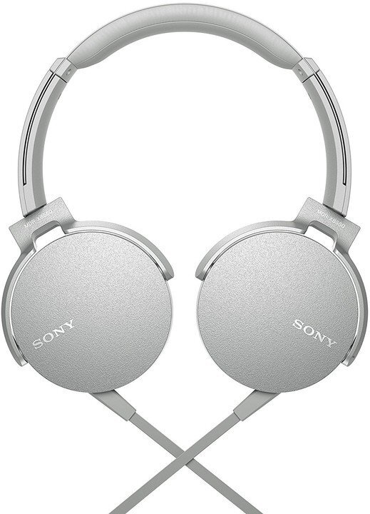 Sony MDRXB550APW White цена и информация | Ausinės | pigu.lt