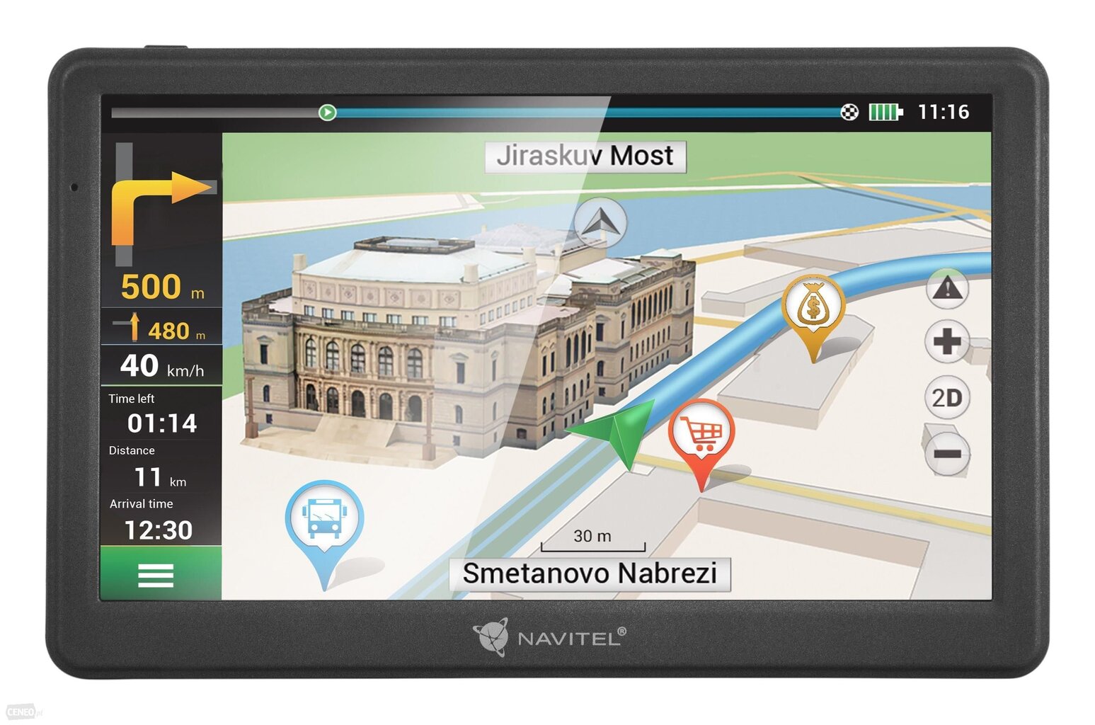 GPS imtuvas Navitel MS700 цена и информация | GPS navigacijos | pigu.lt