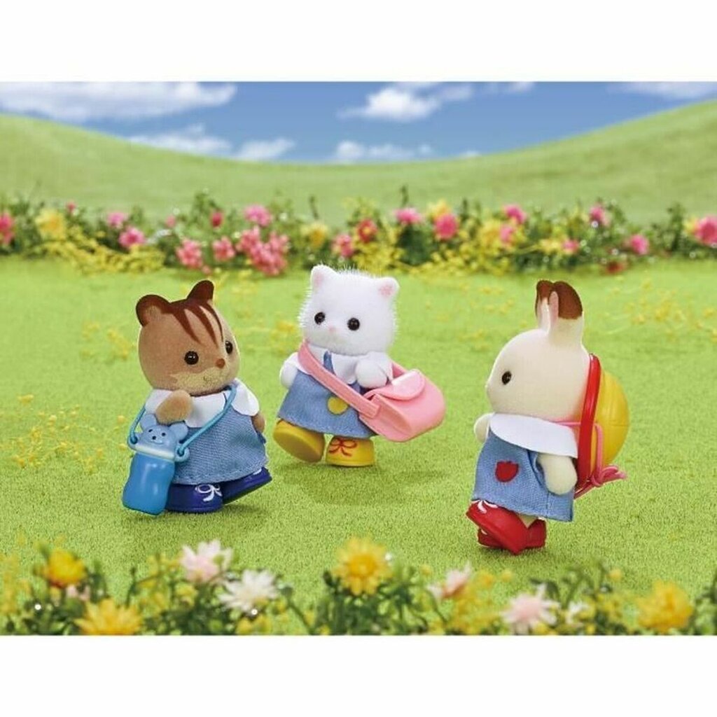 Figūrėlių rinkinys Sylvanian Families The 3 Friends Of The Creche цена и информация | Žaislai mergaitėms | pigu.lt