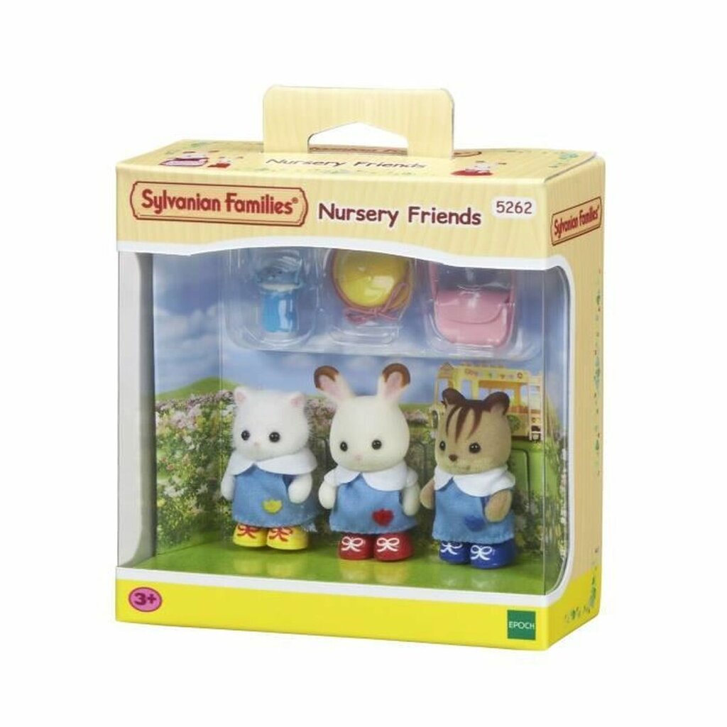 Figūrėlių rinkinys Sylvanian Families The 3 Friends Of The Creche kaina ir informacija | Žaislai mergaitėms | pigu.lt