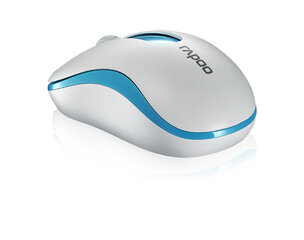 Hama Rapoo M10 Plus, белый-синий цена и информация | Мыши | pigu.lt