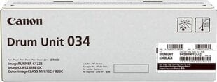 CANON Drum Unit 034 Black for iR C1225iF цена и информация | Картриджи для лазерных принтеров | pigu.lt