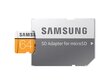 Samsung EVO microSDXC 64GB UHS-I U3 (60MB/s/100MB/s) цена и информация | Atminties kortelės telefonams | pigu.lt