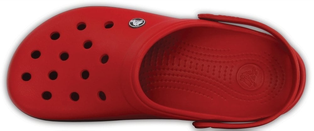 Crocs™ moteriški batai Crocband, raudoni цена и информация | Šlepetės moterims | pigu.lt