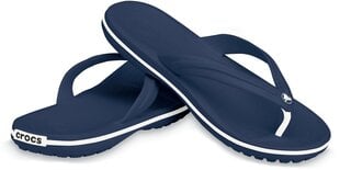 Crocs™ šlepetės CROCBAND FLIP, tamsiai mėlynos spalvos kaina ir informacija | Crocs™ Apranga, avalynė, aksesuarai | pigu.lt