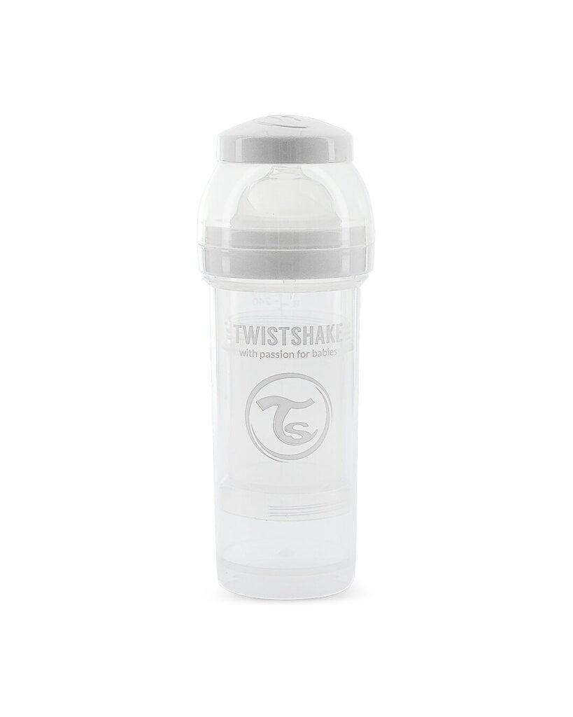 Buteliukas Twistshake Anti-Colic, 260 ml, baltas kaina ir informacija | Buteliukai kūdikiams ir jų priedai | pigu.lt