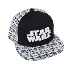 Vaikiška kepurė Star Wars 2092 (58 cm) Balta (58 cm) kaina ir informacija | Kepurės, šalikai berniukams | pigu.lt