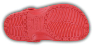 Crocs™ moteriški batai Classic, raudoni kaina ir informacija | Šlepetės moterims | pigu.lt
