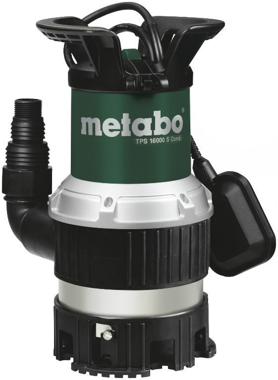 Nešvaraus vandens - purvo siurblys Metabo TPS 16000 S Combi kaina ir informacija | Nešvaraus vandens siurbliai | pigu.lt
