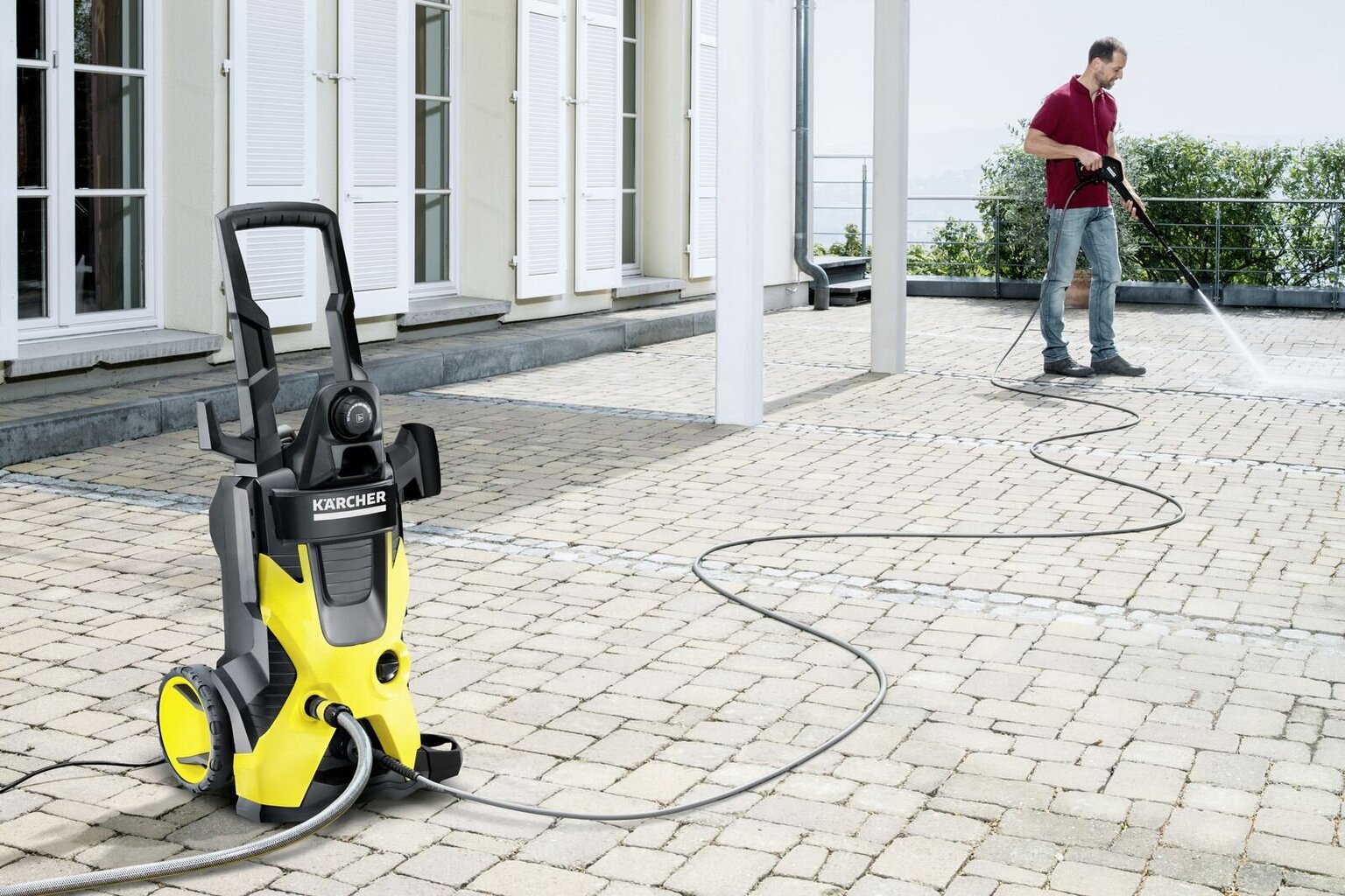 Aukšto slėgio žarna Karcher H 10 Premium Flex Antitwist, 10 m цена и информация | Plovimo įrangos priedai | pigu.lt