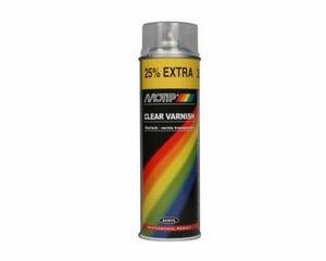 Skaidrus lakas CLEAR VARNISH blizgus 500ml, MOTIP kaina ir informacija | Motip Autoprekės | pigu.lt