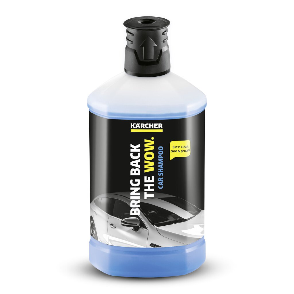 Automobilinis šampūnas Karcher 3in1, 1 L kaina ir informacija | Autochemija | pigu.lt
