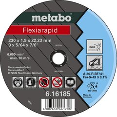 Диск для резки по металлу Metabo Flexiarapid Inox цена и информация | Пилы, циркулярные станки | pigu.lt