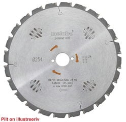 Pjovimo diskas Metabo,190x2,2/1, 4x30 kaina ir informacija | Mechaniniai įrankiai | pigu.lt